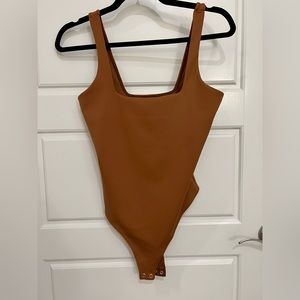 Good American Rust Bodysuit